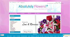 Desktop Screenshot of florist-absolutelyflowers.com
